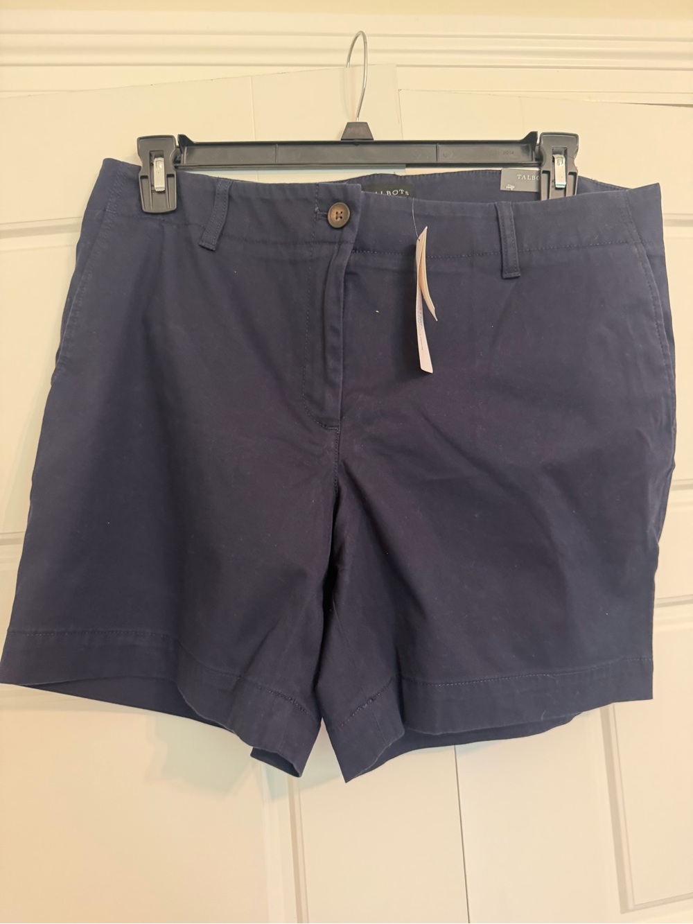 Talbots Navy Chino Shorts
